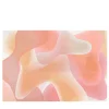 Carta da parati strutturata arancione e rosa della collezione Flo di Karim Rashid