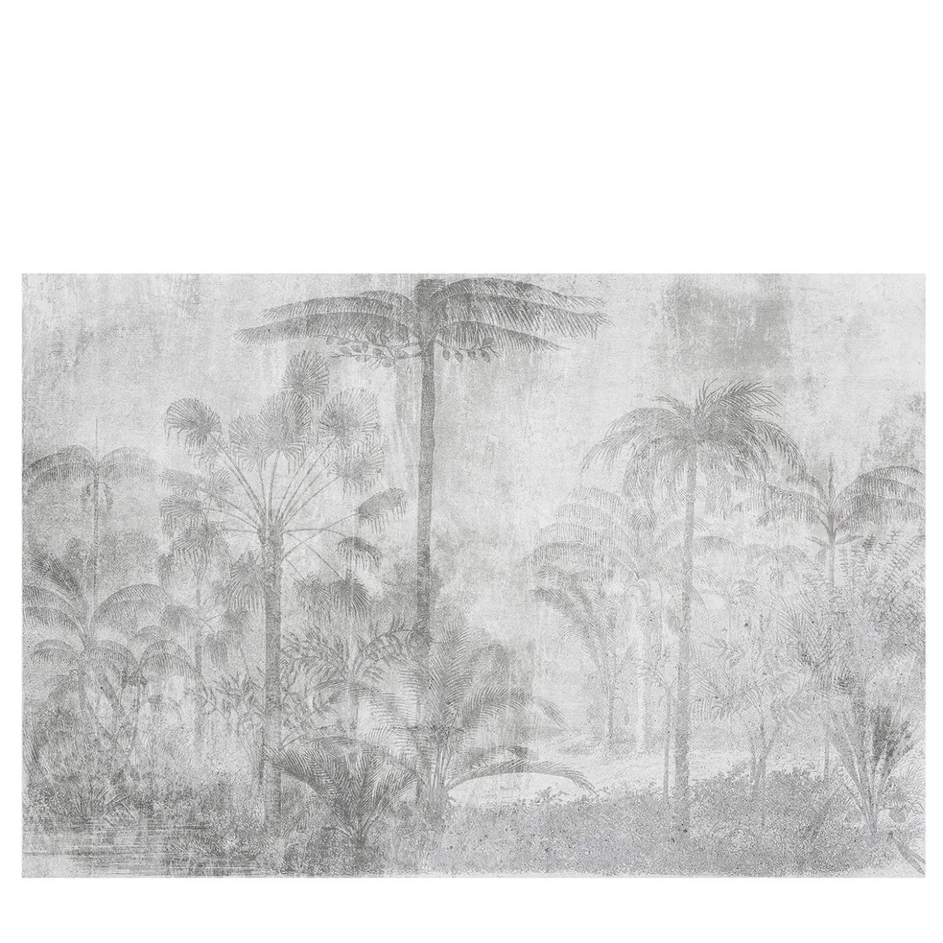 Carta da parati strutturata monocromatica Jungle