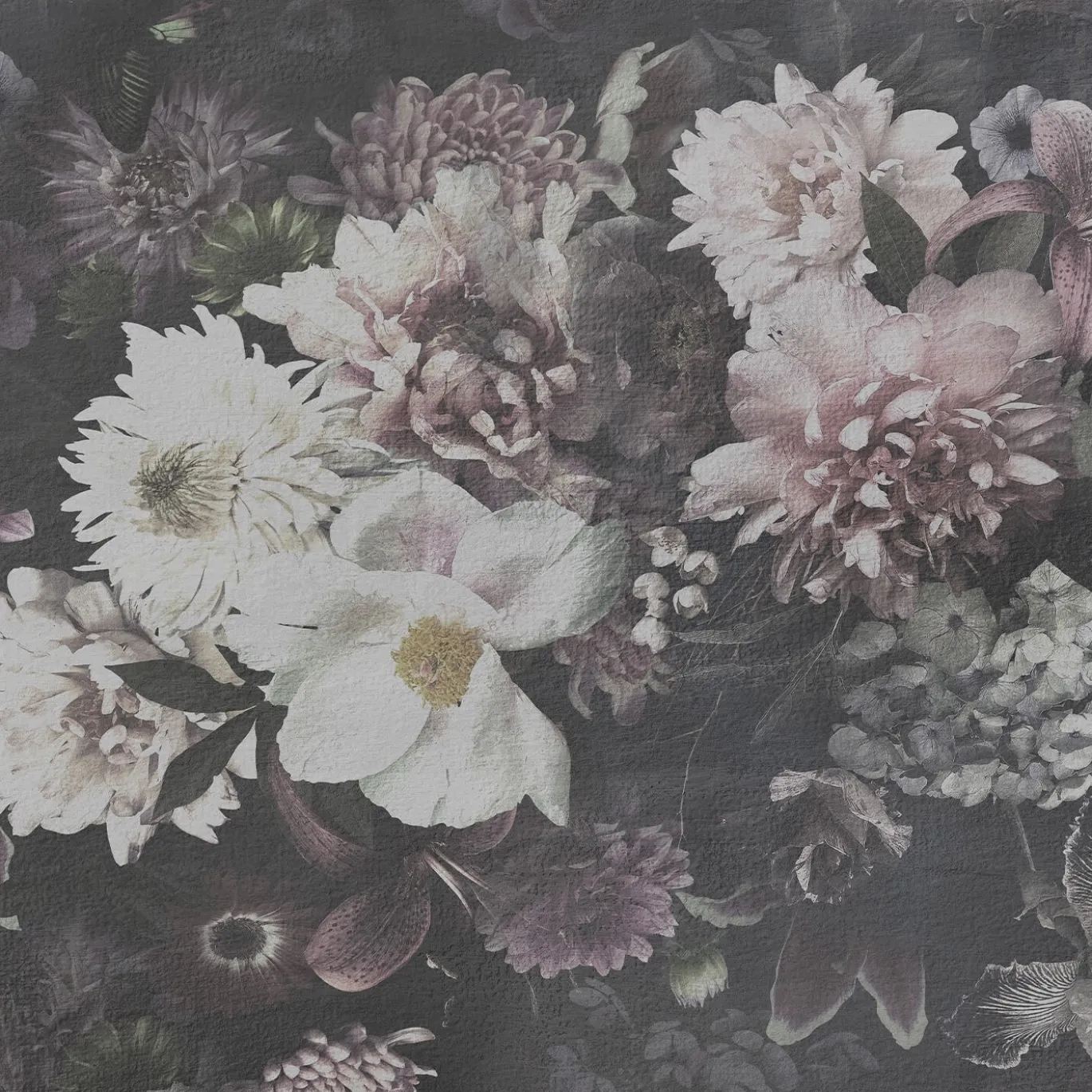Carta da parati testurizzata Fiori in fiore