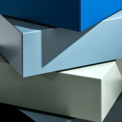 Cassettiera girevole Cubick di Paolo Nicolò Rusolen