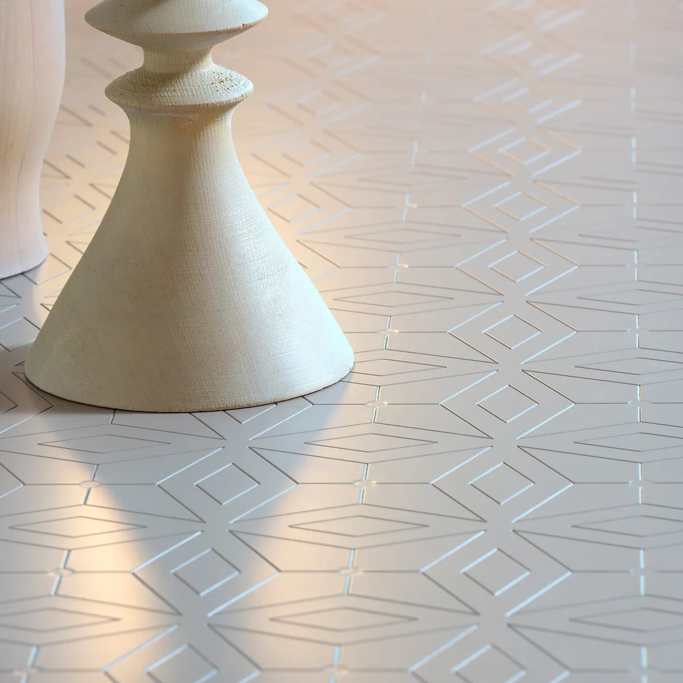 Cassettone bianco a 6 cassetti Tiles