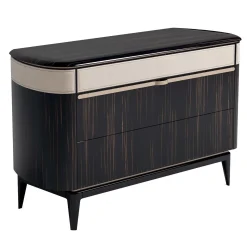 Cassettone Louis a 3 cassetti