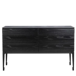 Cassettone Taisha Nero in Legno