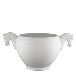 Cavallo Piccolo Vaso decorativo bianco