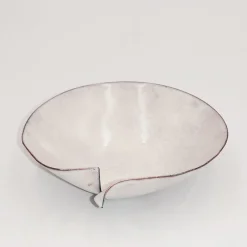 Centrotavola Allegretto Piccolo Bianco in Rame