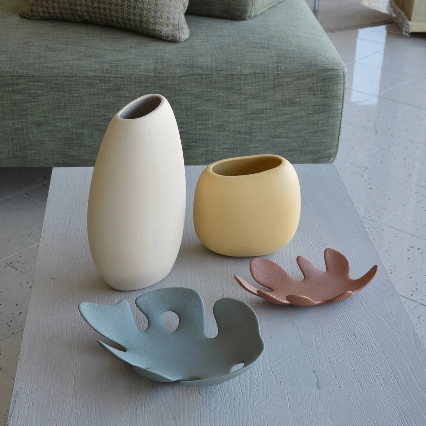 Centrotavola Hello Nature Corallo in Ceramica