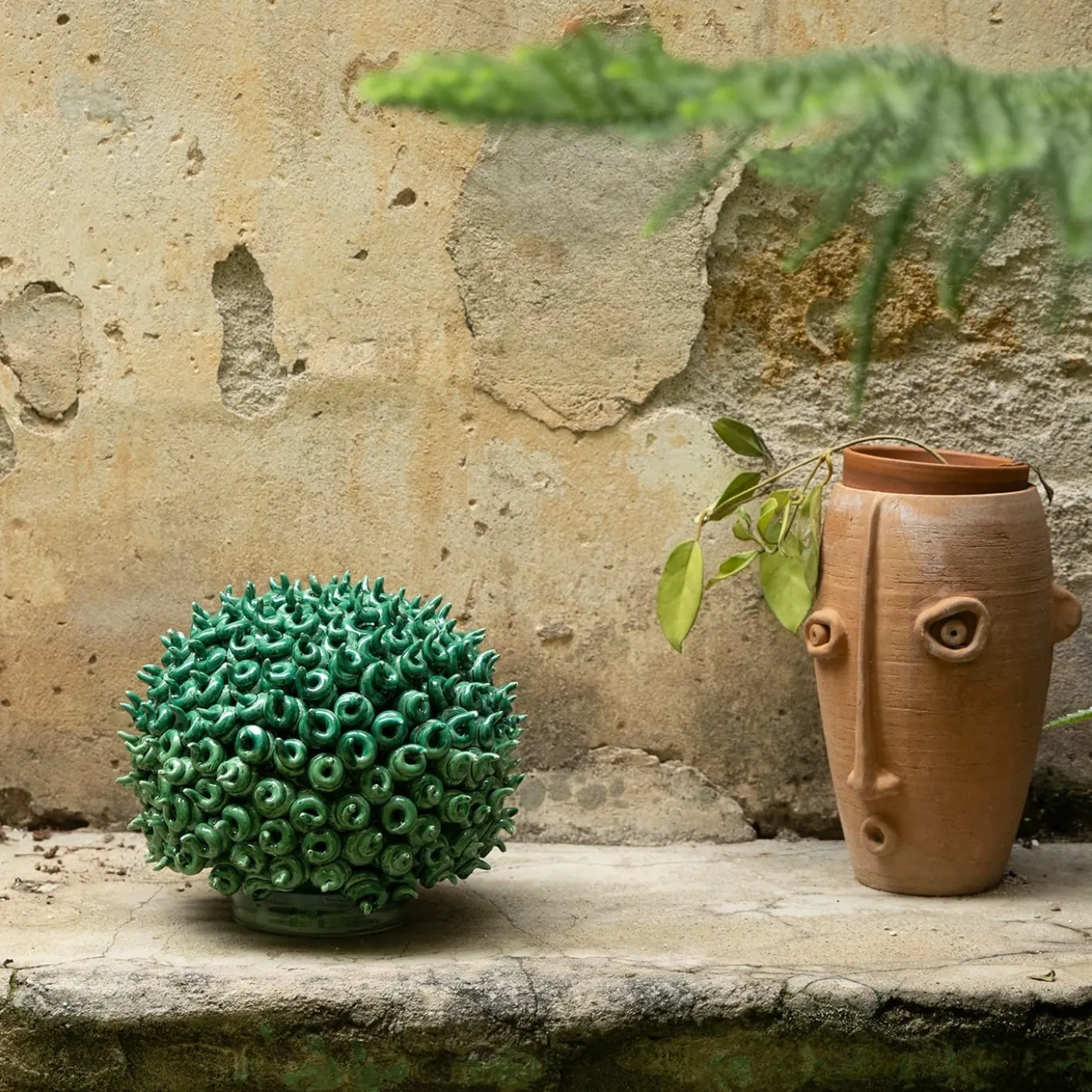 Centrotavola Il Riccio Verde