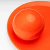 Centrotavola in ceramica arancione Monomio Stabilo