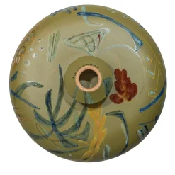 Centrotavola in ceramica dipinto a mano Panarea