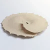 Centrotavola in ceramica smaltata avorio Ossa trigonella radiata