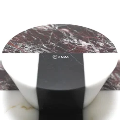 Centrotavola in marmo multicolore Orazio di Matteo Cibic