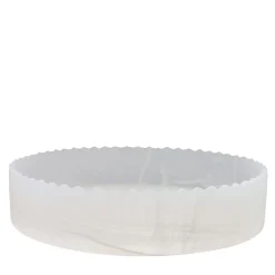 Centrotavola in onice bianco Triangoli di David/Nicolas