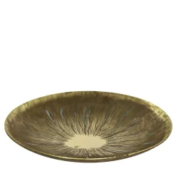 Centrotavola in ottone Iris