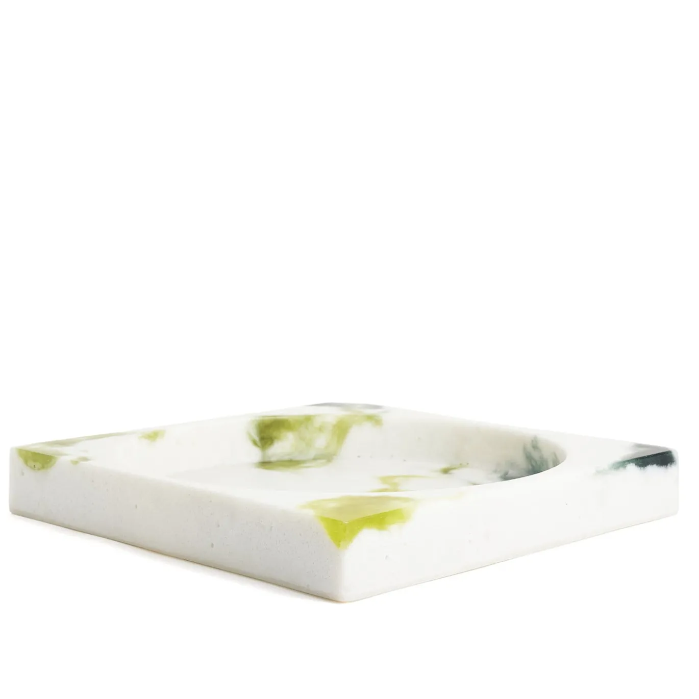 Centrotavola quadrato Socket bianco