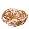 Centrotavola Tutti Frutti II Special Basket Rosa e Oro Grande di Gaetano Pesce