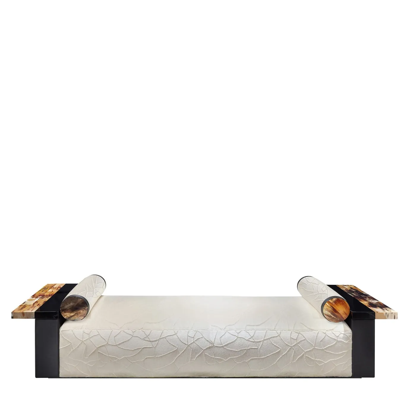Chaise longue bianca Egon