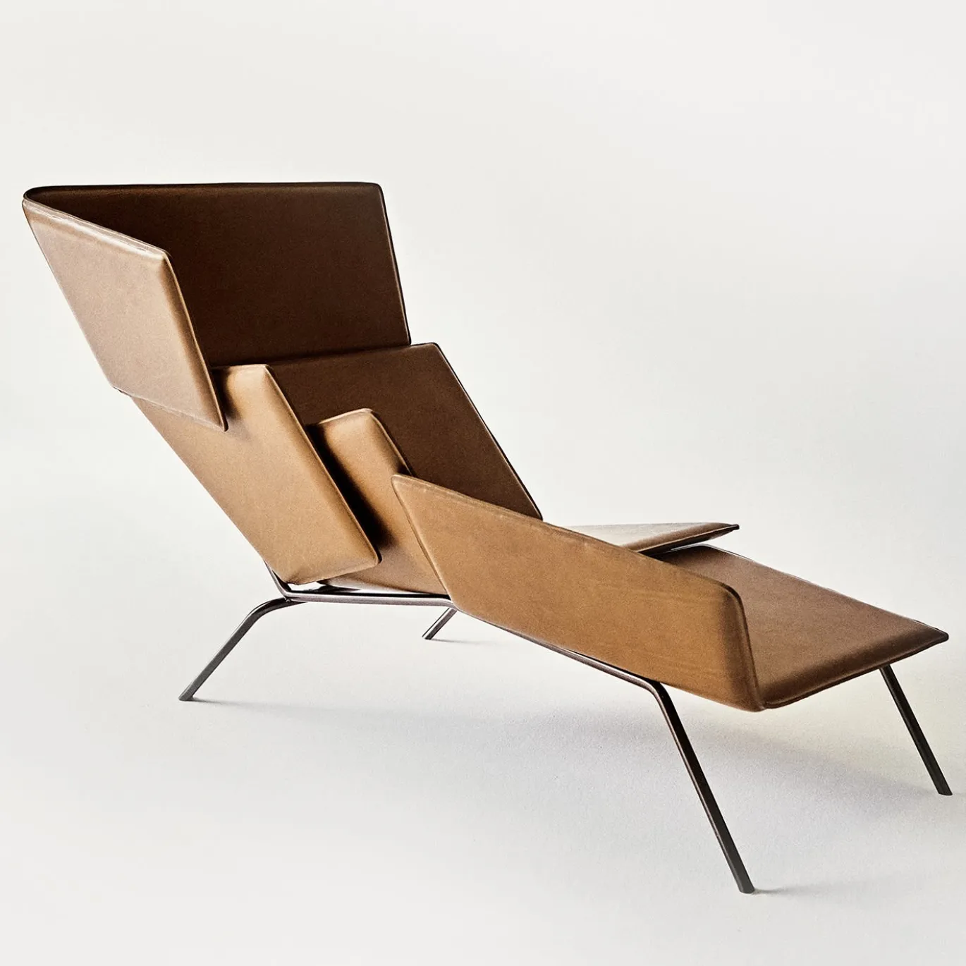 Chaise longue Blade Brown di Ludovica + Roberto Palomba