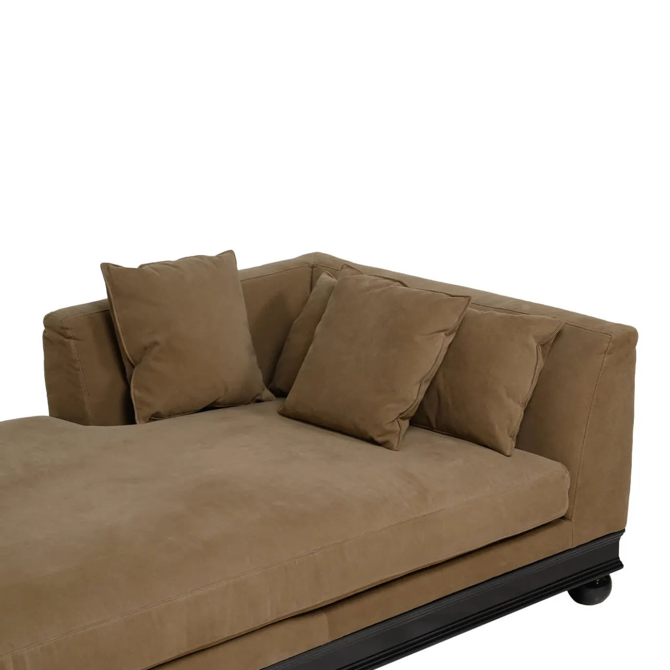 Chaise longue Paris Extra Brown