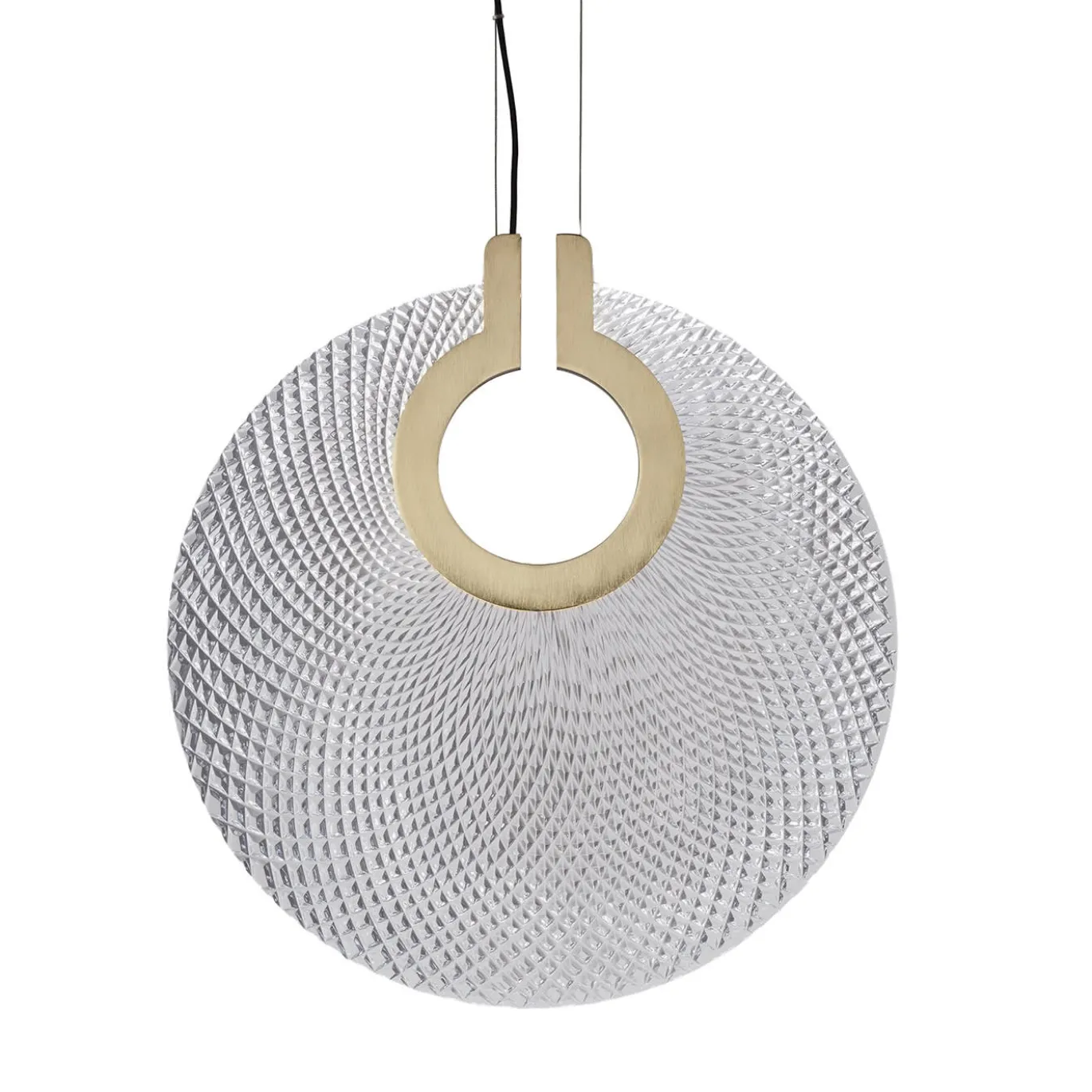 Ciondolo Corallo 50 in oro satinato