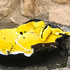 Ciotola Campo Di Fiori Giallo Centesimale