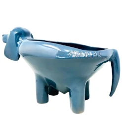 Ciotola cane extra large grigio-blu