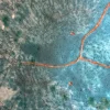 Ciotola Centrotavola in ceramica turchese Kintsugi