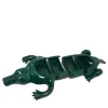 Ciotola coccodrillo verde a 4 pezzi