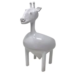 Ciotola Media Giraffa bianca