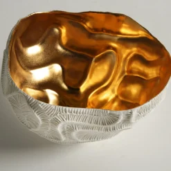 Ciotola Perla Gold