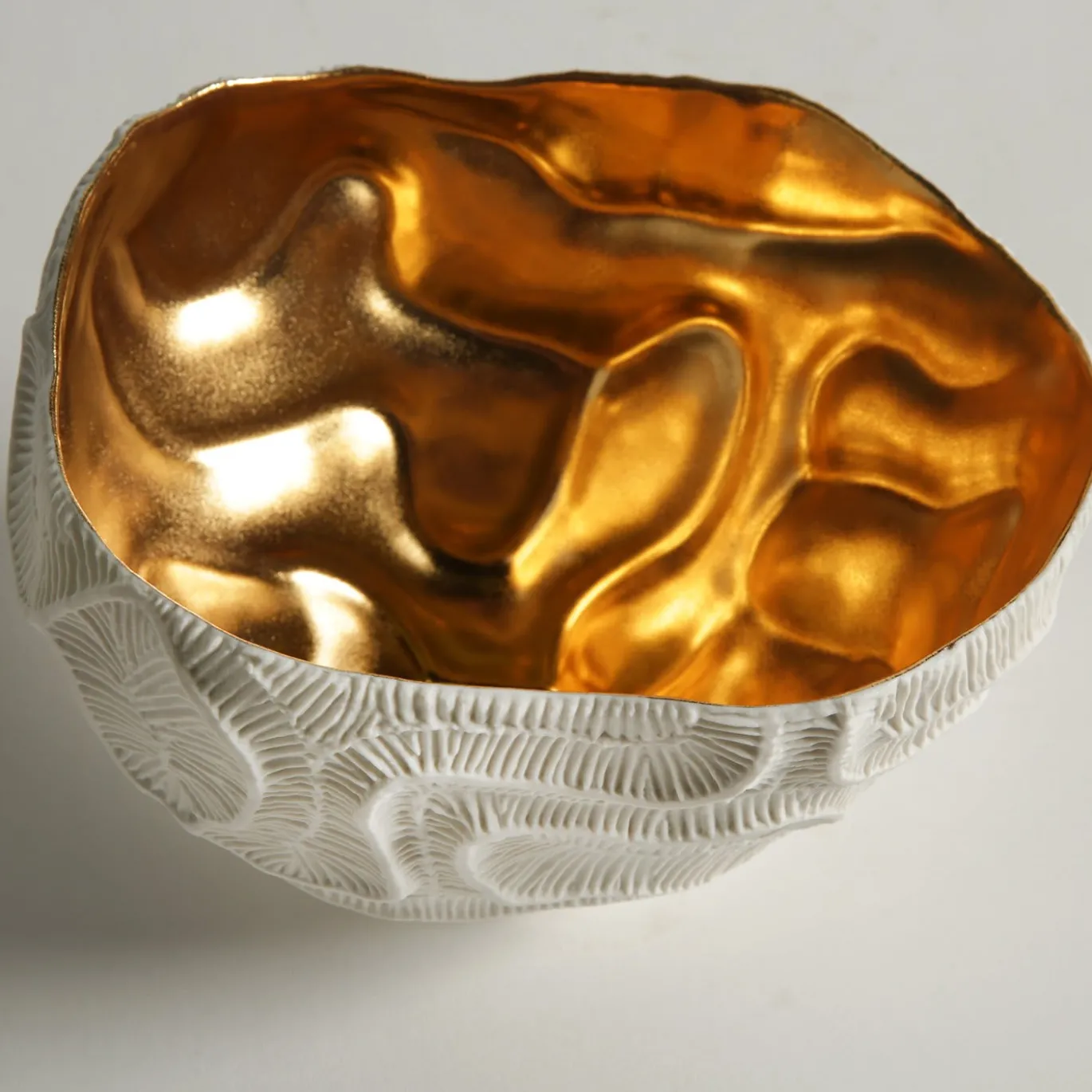 Ciotola Perla Gold