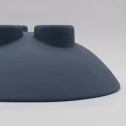 Ciotola scultorea porta frutta FRUUUIT in Gres Blu Petrolio