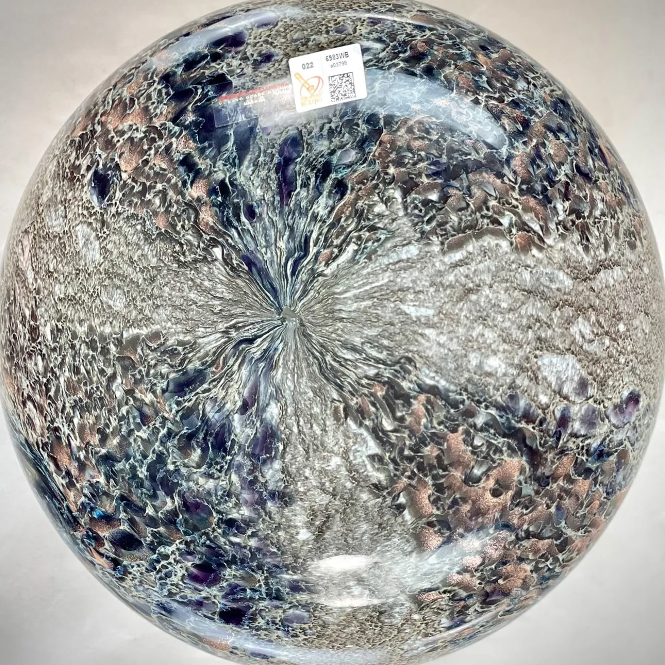 Ciotola Vortex soffiata a bocca