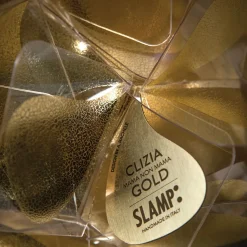 Clizia Mama Non Mama Mini Lampada da parete dorata