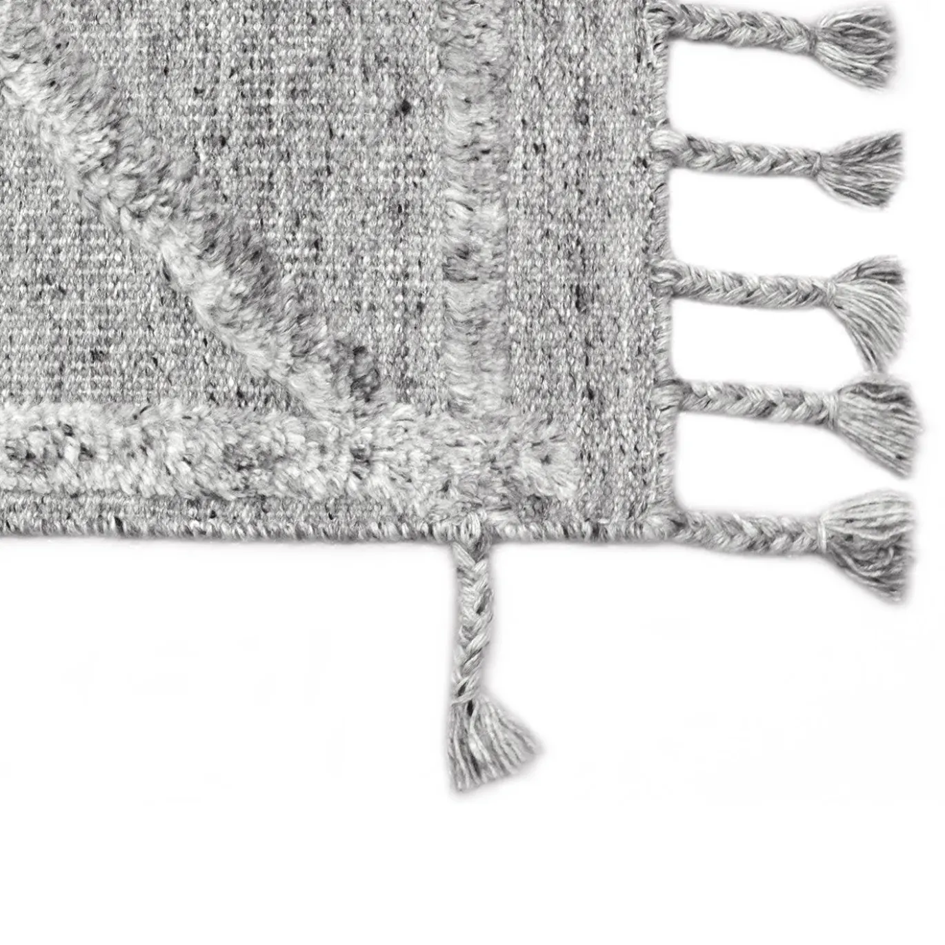 CLN 6197 Tappeto grigio chiaro e scuro