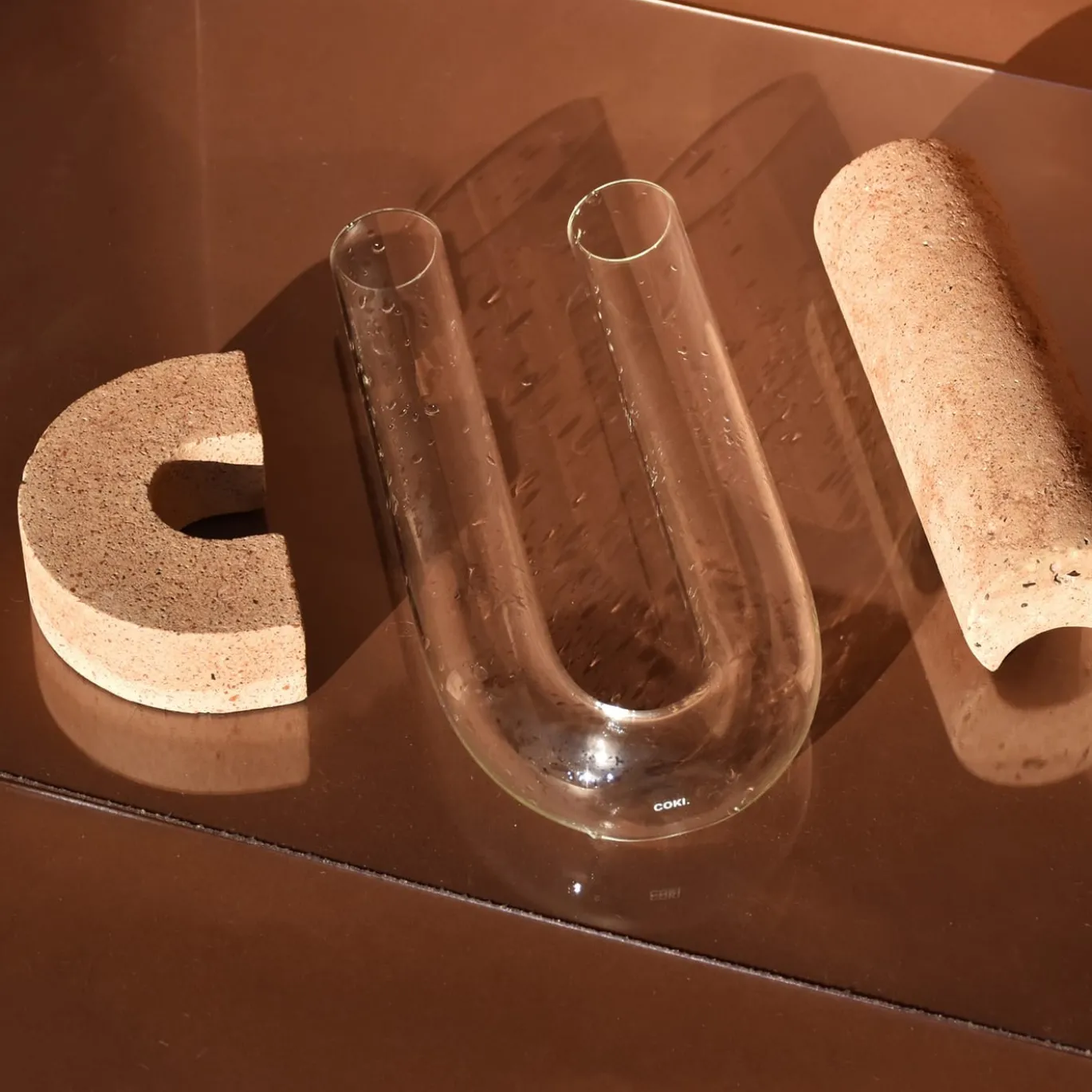 Cochlea Della Consapevolezza Moderate Brown Vaso