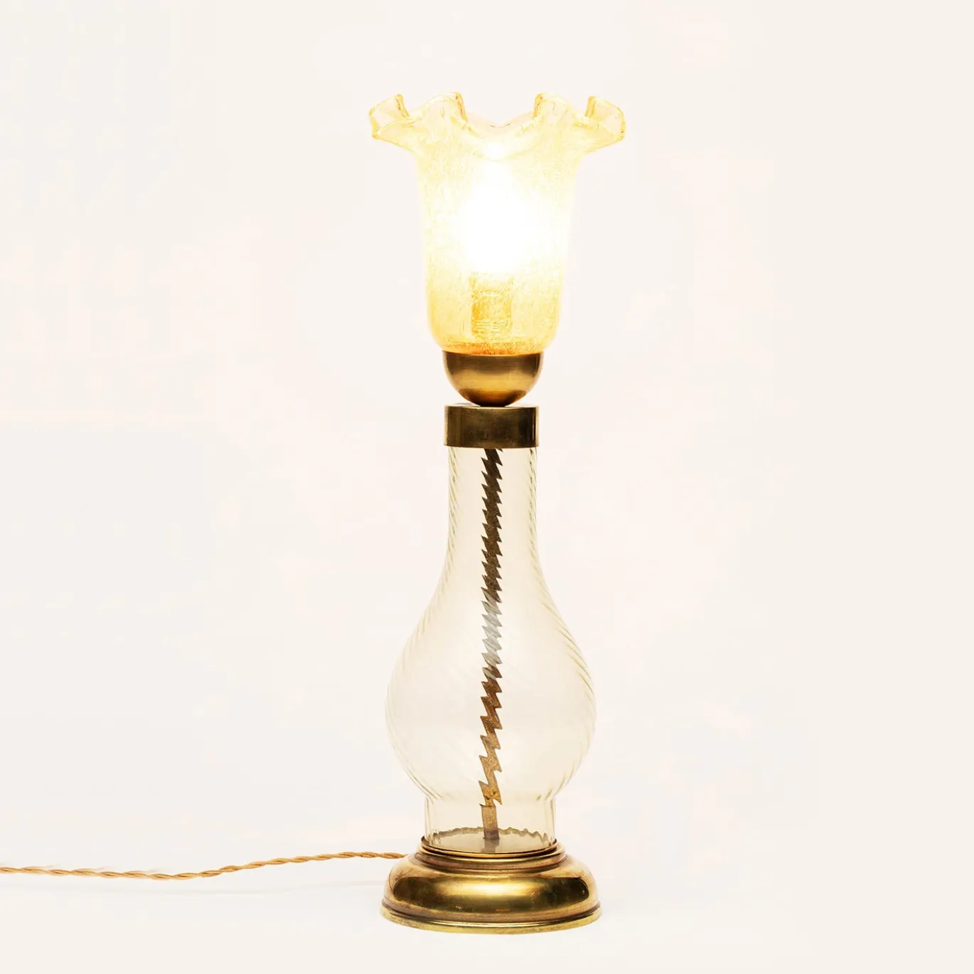 Collection Rebirth Lampada da tavolo in vetro Tulipano
