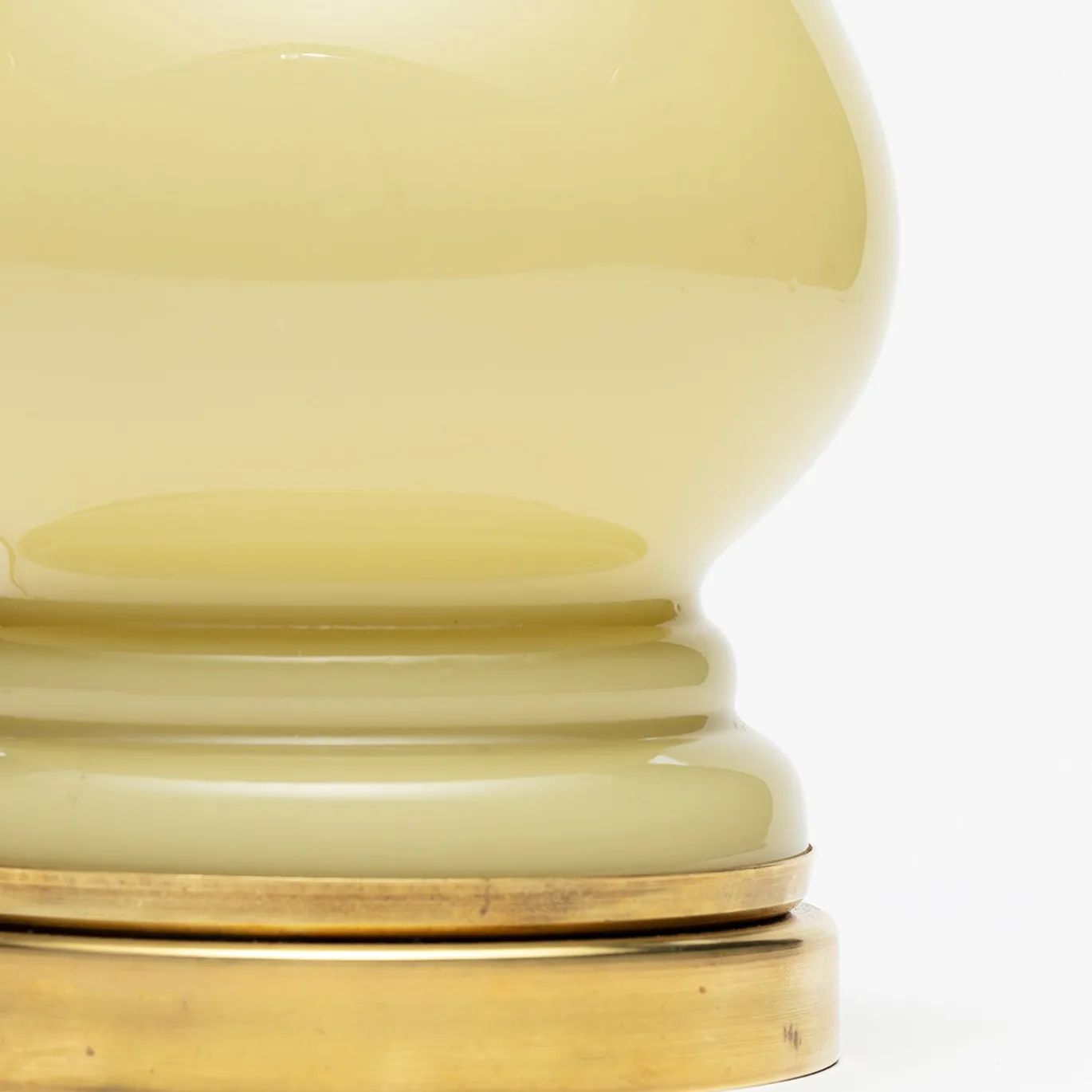Collezione Rebirth Lampada da Tavolo in Vetro Giglio Arancione