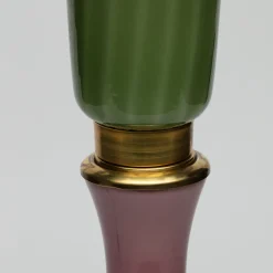 Collezione Rebirth Lampada da Tavolo in Vetro Giglio Viola
