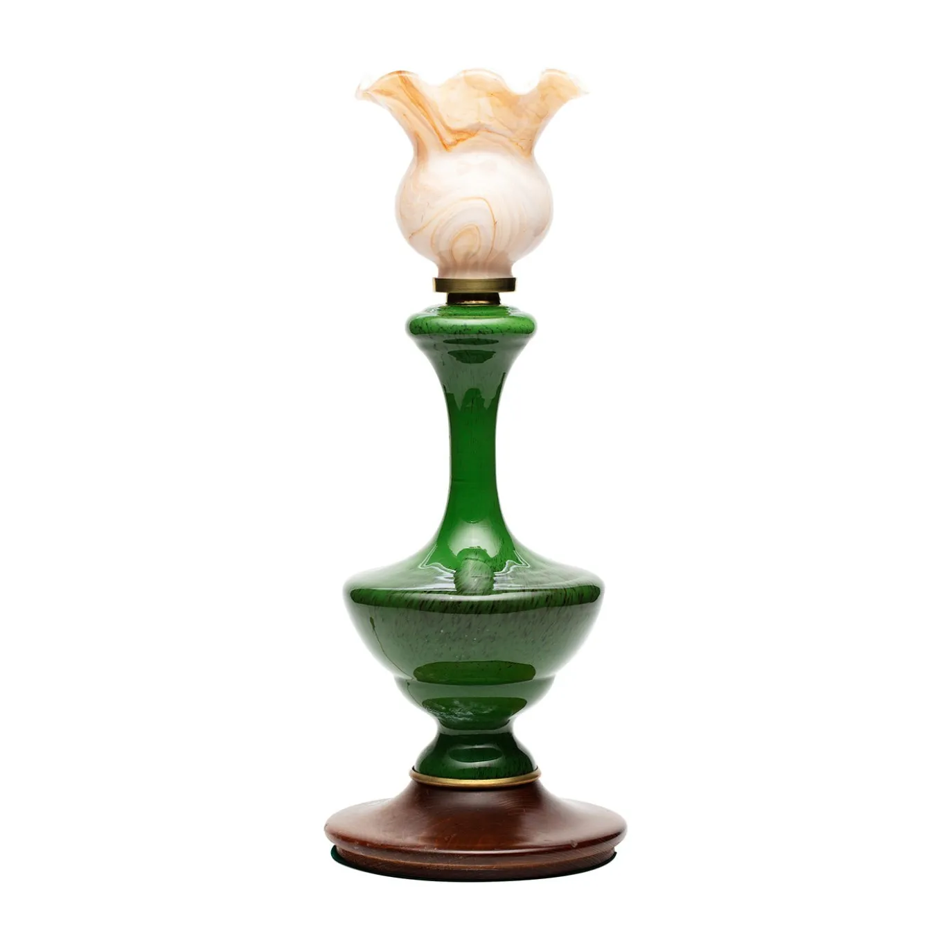 Collezione Rebirth Lampada da tavolo in vetro Orchidea