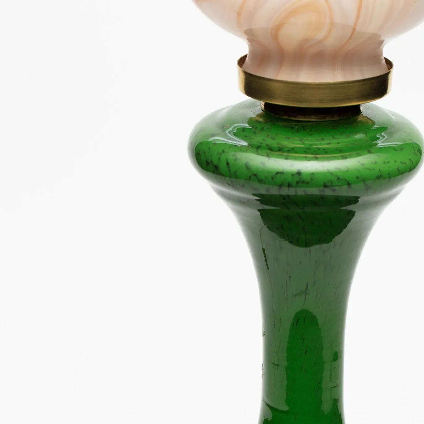 Collezione Rebirth Lampada da tavolo in vetro Orchidea