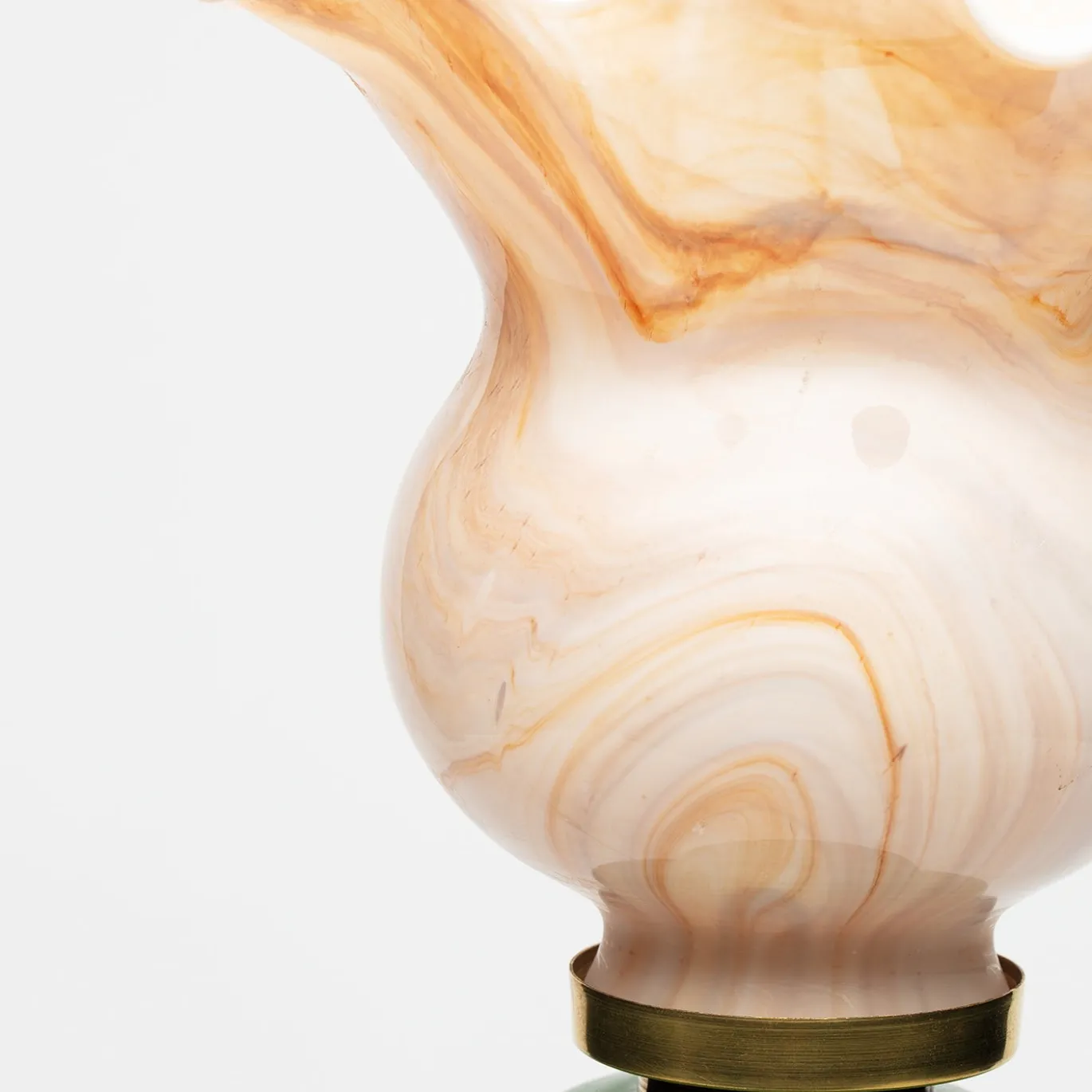 Collezione Rebirth Lampada da tavolo in vetro Orchidea