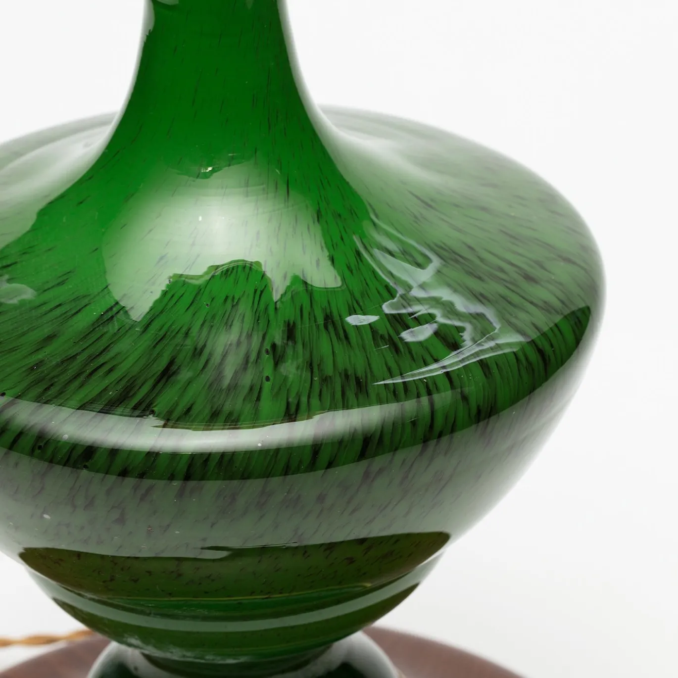 Collezione Rebirth Lampada da tavolo in vetro Orchidea
