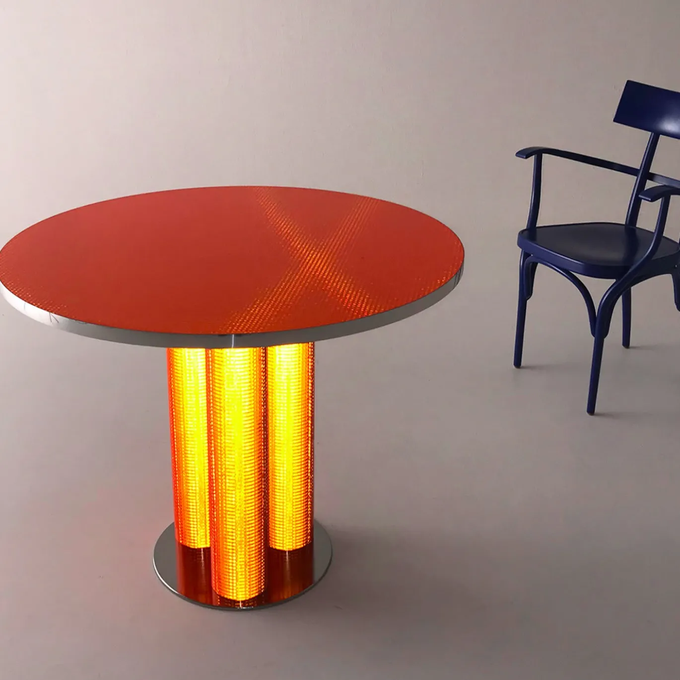 Collezione Reflective - tavolo rotondo Bistro