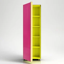 Colonna 01 Set di 4 armadi rossi