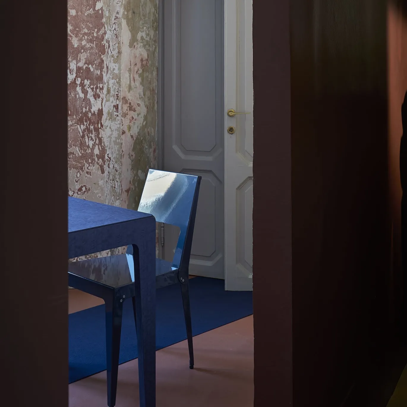 Colore blu Aluchair