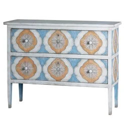 Comò Barberini in legno decorato
