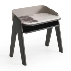 Comodino Bavero Patagonia in Rovere Nero