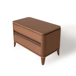 Comodino extra large Ercolino finitura palissandro