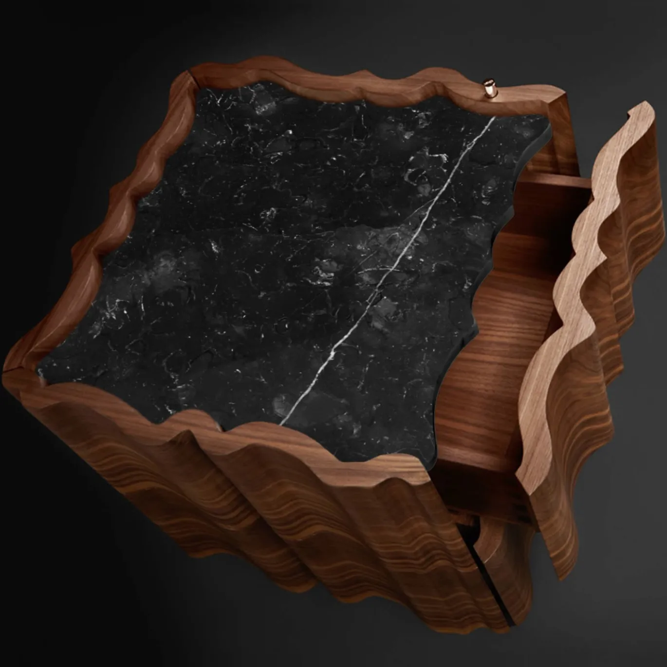 Comodino Il Pezzo 2 Nero