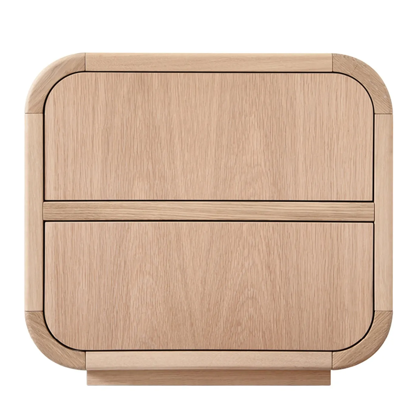 Comodino Nathan in rovere della Collezione Riviera